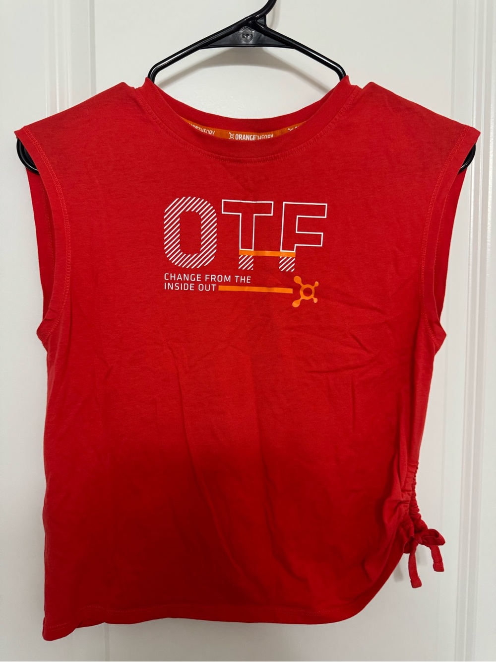 Orangetheory Red Sleeveless Workout Top Size XS